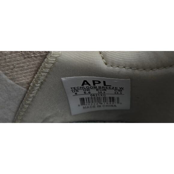 APL TechLoom Breeze Minimalist Sneakers – Sand / Leopard Sole – Size 8 - Picture 7 of 7